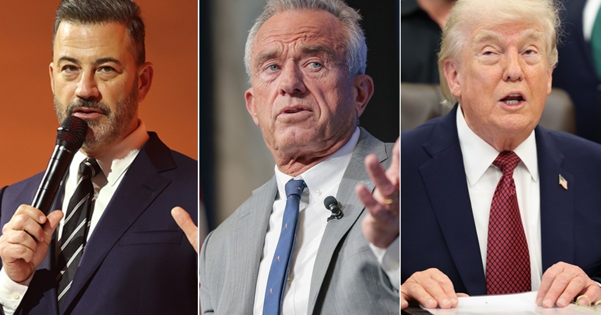 Jimmy Kimmel Roasts RFK Jr. For Defending Donald Trump’s Math Skills