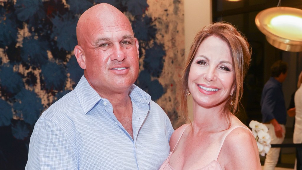 Jill Zarin and Gardy Brody posing together at an event
