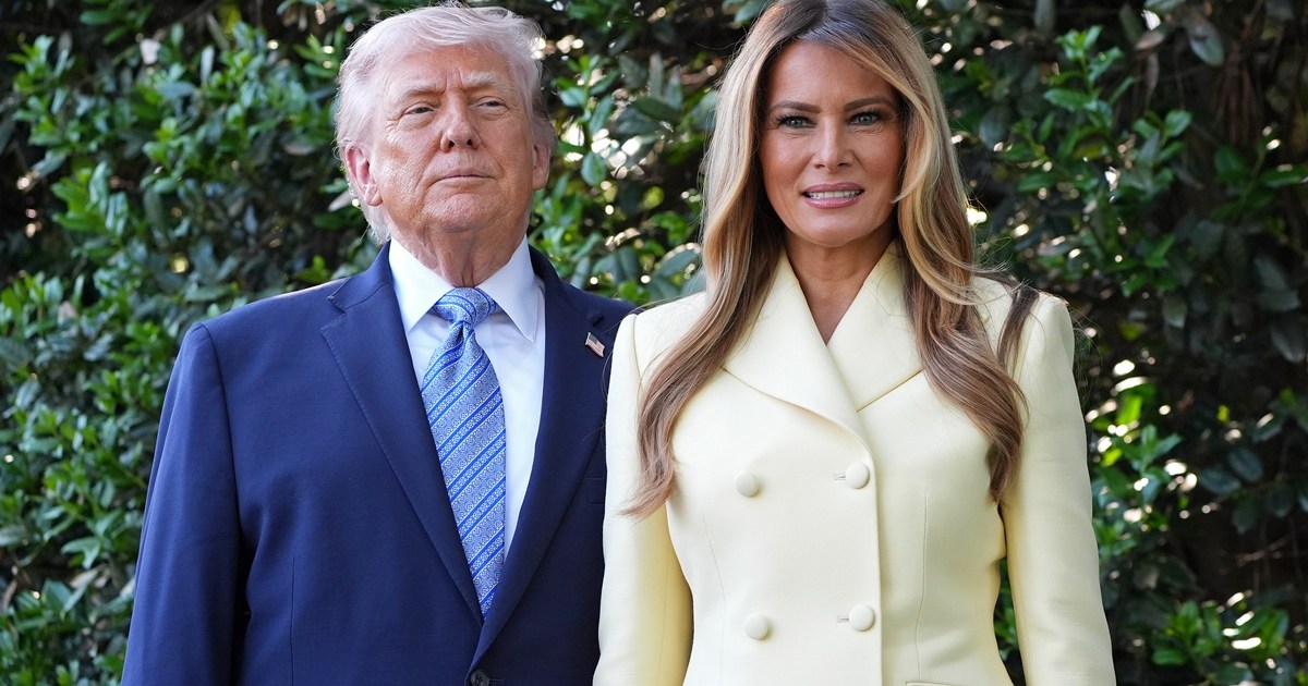 Melania Trump Seemingly Rejecting Donald Trump's Hand Captures Attention
