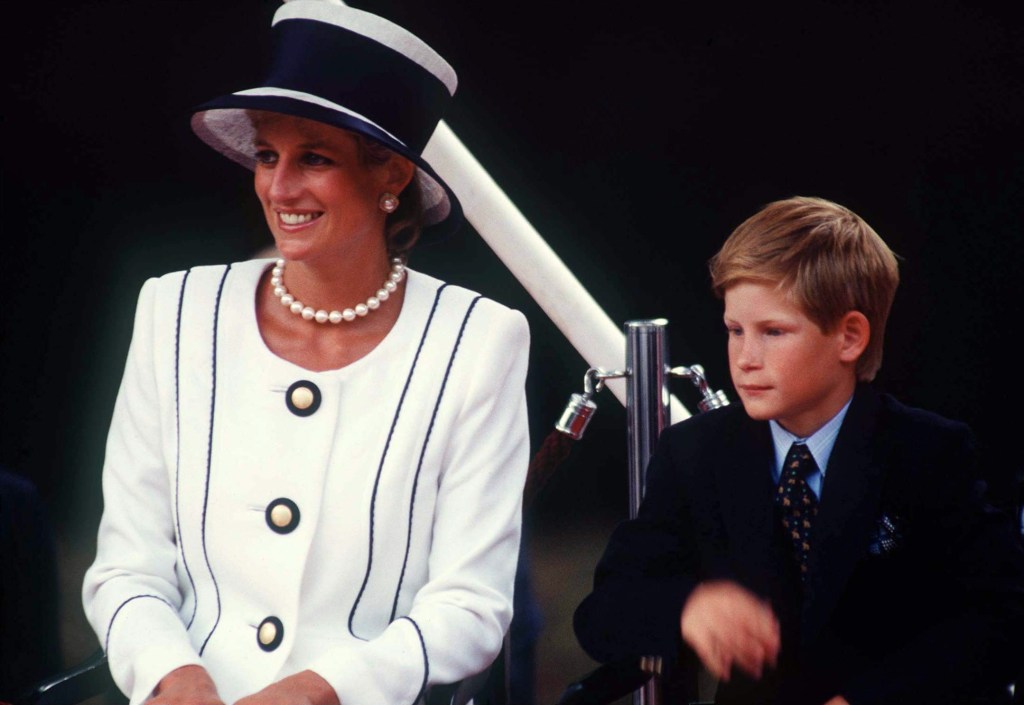 Princess Diana and Prince Harry 