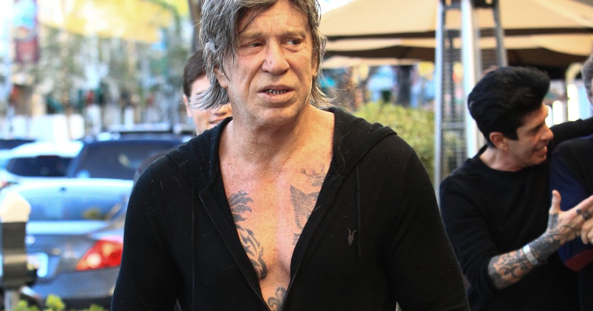 Mickey Rourke Kicked Out of Los Angeles Home After GoFundMe Drama