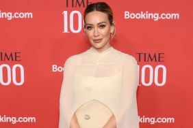 Hilary Duff’s Slip Dress Look Hits Different With That Deep V-Neck Cut