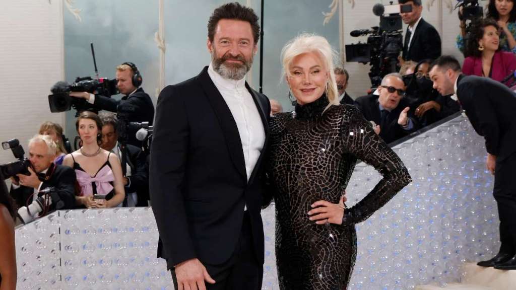 Hugh Jackman and Deborra-Lee Furness