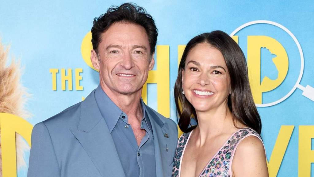 Hugh Jackman and Sutton Foster