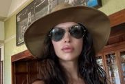 Irina Shayk Returns With Bikini Top Selfie Weeks After Actor Awards Buzz
