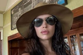 Irina Shayk Returns With Bikini Top Selfie Weeks After Actor Awards Buzz