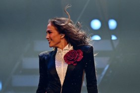 Jennifer Lopez Keeps It Risqué in Strapless Bodysuit for Las Vegas Residency