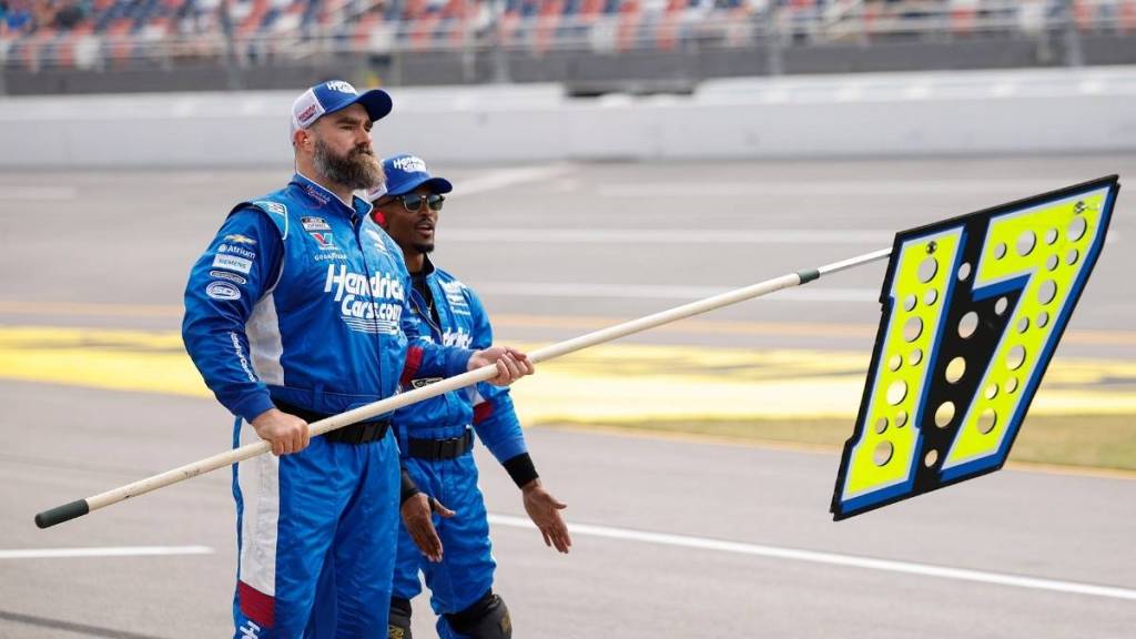 Jason Kelce Spotted at High-Speed New Gig Post-NFL Era