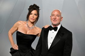 Jeff Bezos with his current wife