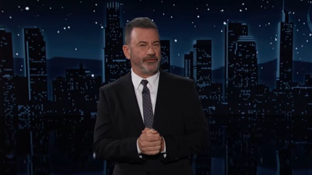 Jimmy Kimmel Calls Donald Trump 'Childish' Amid Jesus Photo Controversy