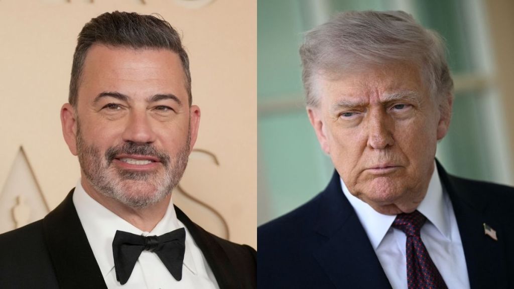 Jimmy Kimmel, Donald Trump