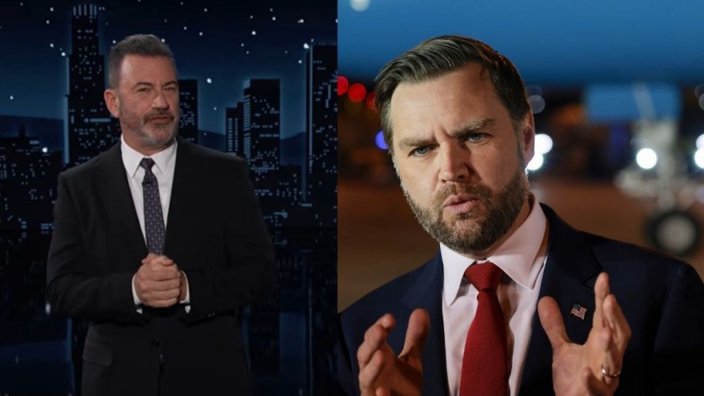 Jimmy Kimmel Slams JD Vance For Defending Donald Trump's Jesus Post