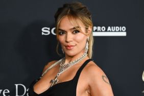 Karol G's Crop Top & Bikini Bottoms Look Reveals a Surprise for Playboy