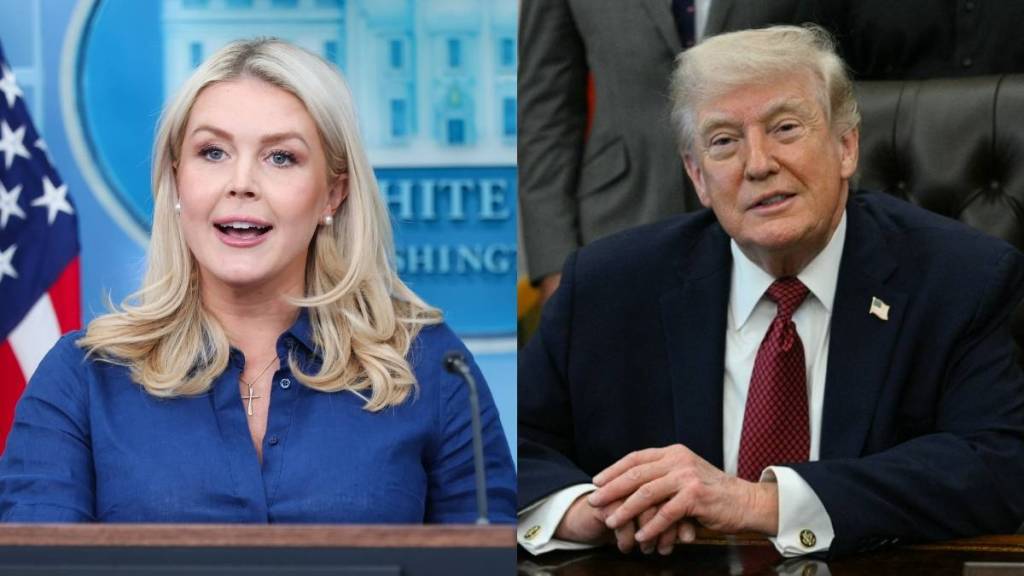 Karoline Leavitt, Donald Trump