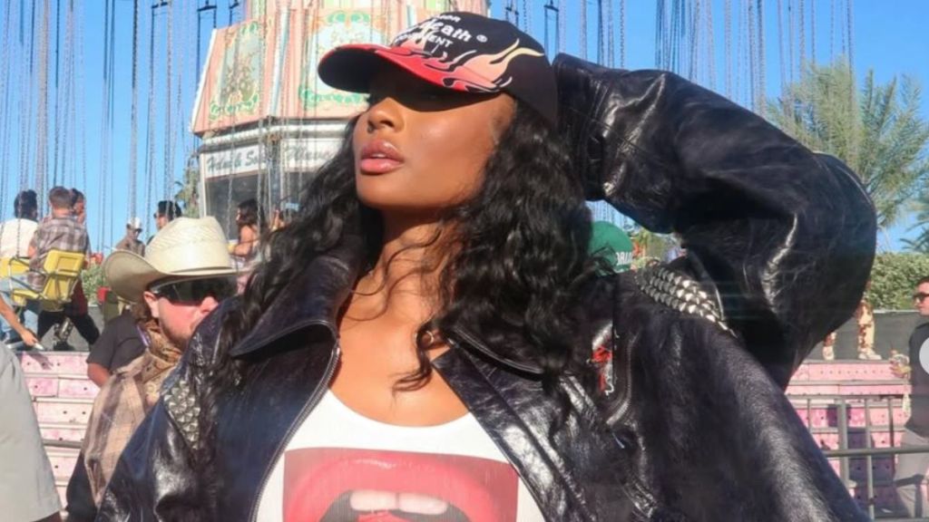 Travis Kelce’s Ex Shows off Tiny Shorts & Crop Top at Revolve Festival