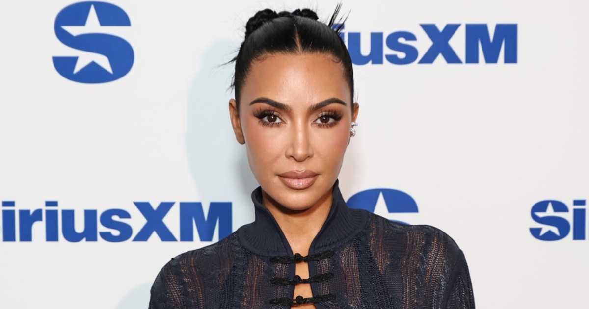 Kim Kardashian Goes All-In on a Statement Neckline for Coachella