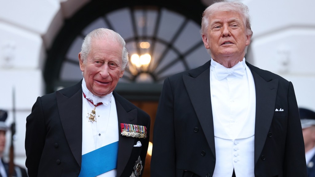 King Charles Donald Trump gift Chinese