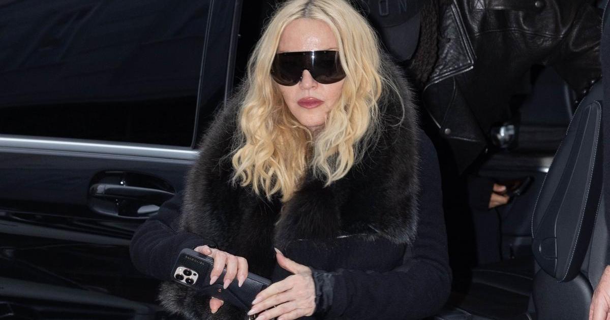 Madonna Goes Bold With Mini Dress & Bikini Bottom on New…