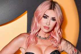 Megan Fox's Leather Fit Comes With Super Risky Neckline for Ad