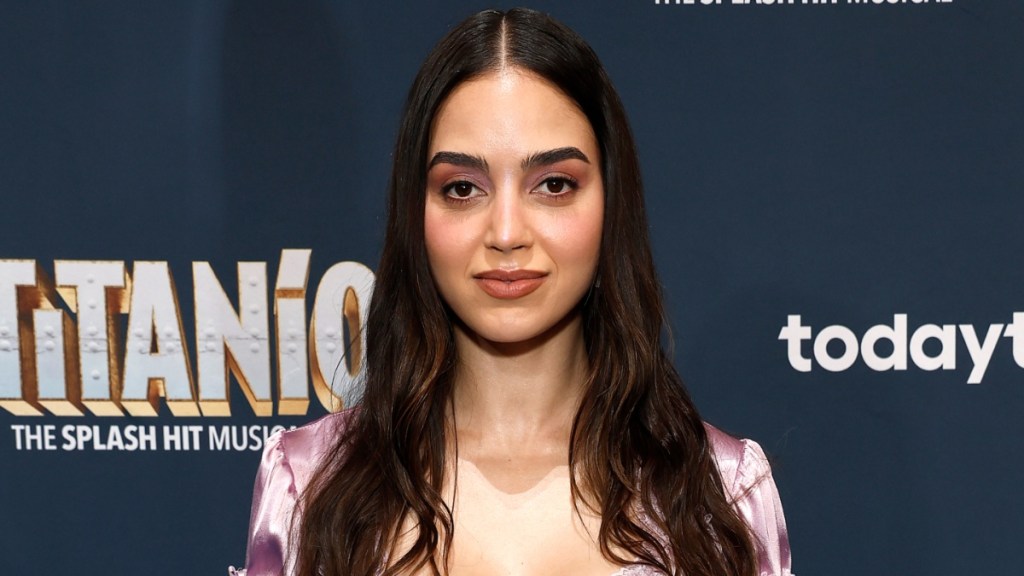 Meliss Barrera mini dress broadway