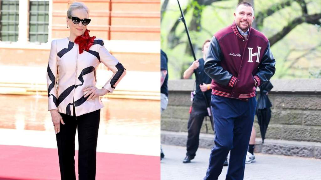 Travis Kelce Has 5-Word Reaction to Meryl Streep's Shade