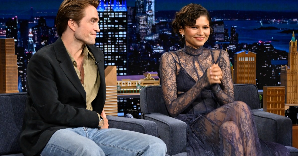 Zendaya's See-Through Zimmermann Lace Corset Dress Is Her 'Something Blue'