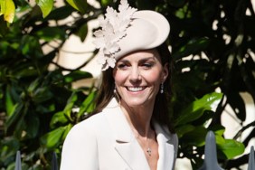 Kate Middleton Rewears Self-Portrait Skirt Suit With Ralph Lauren Pumps