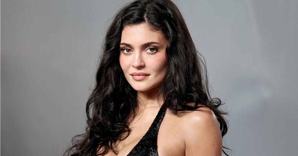 Kylie Jenner Goes Sheer in String-Made Top for Her Beauty Brand