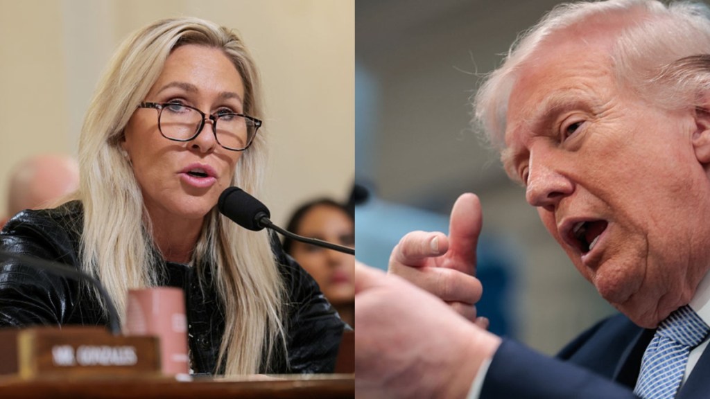 Donald Trump Slams Marjorie Taylor Greene As 'Deranged'