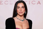 Dua Lipa's Completely Sheer Dress Has the Boldest Cutout for Vogue
