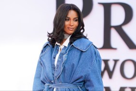 Ciara's Romeo Hunte Denim Look With Micro Shorts Is Layered Perfection