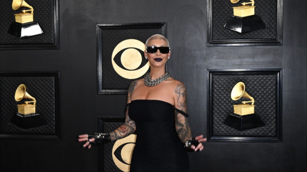 Kanye West's Ex Leaves Little to Imagination in Plunging Bodysuit