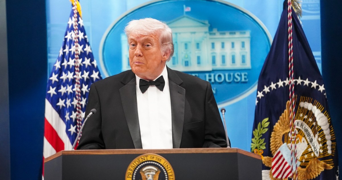Donald Trump Cracks Unexpected NFL Joke About WHCD Gunman