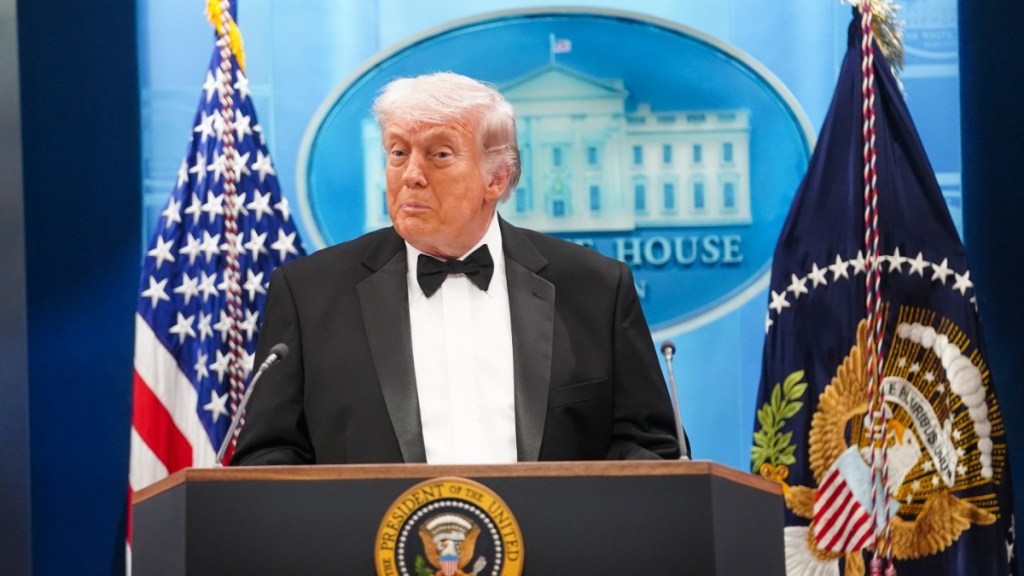 Donald Trump Cracks Unexpected NFL Joke About WHCD Gunman