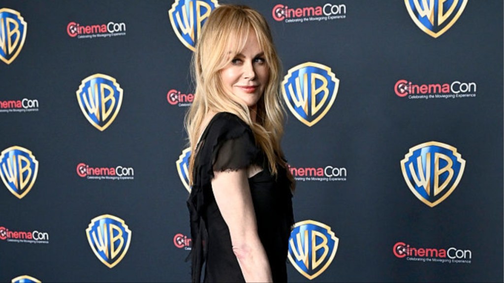 Nicole Kidman Becomes Margot Robbie in Super Furry Bottega Veneta Top