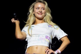 Zara Larsson Wears Shorts So Tiny, They Practically Pass as a Belt