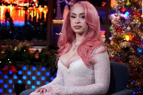 Ice Spice Feels Like a 'Birthday Cake' in Plunging Corset With Micro Shorts