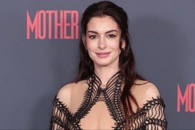 Anne Hathaway Elevates Chanel Micro Minidress With Fully Sheer Tights