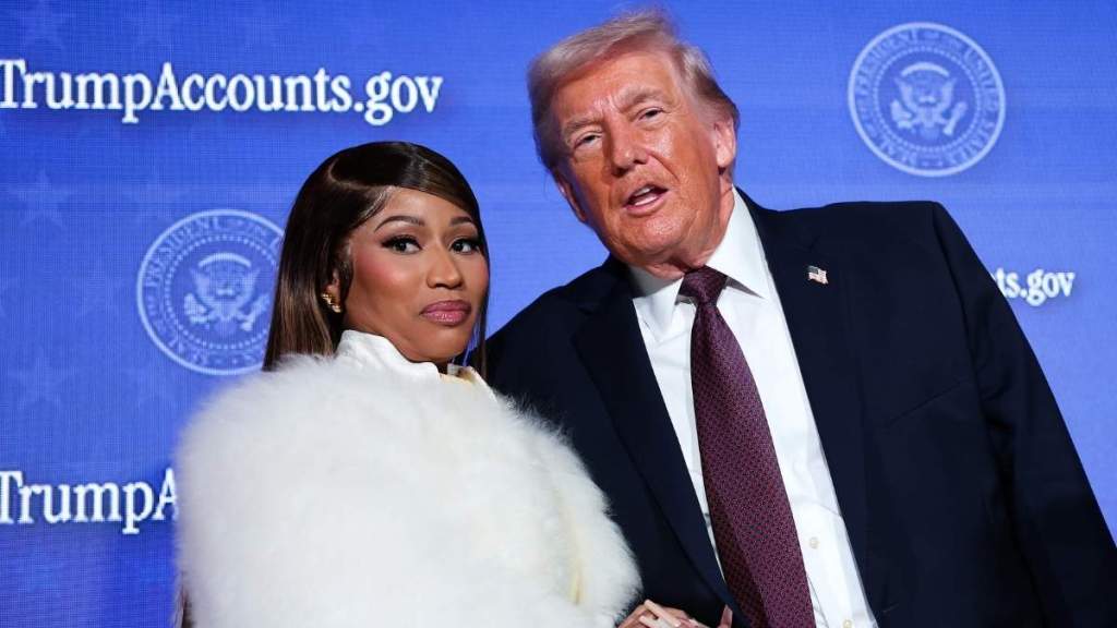 Nicki Minaj, Donald Trump