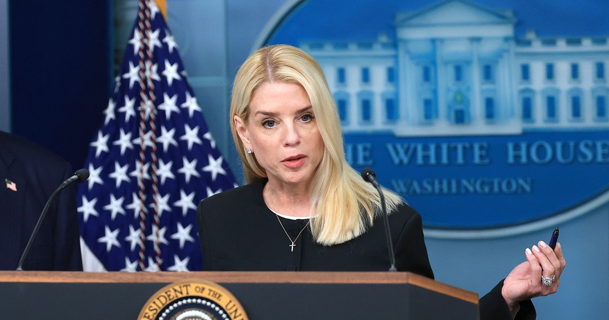 Pam Bondi Struggling To Get Positive Reference From White&hellip;