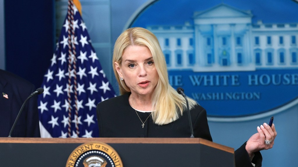 Pam Bondi Struggling To Get Positive Reference From White House, Claims Source