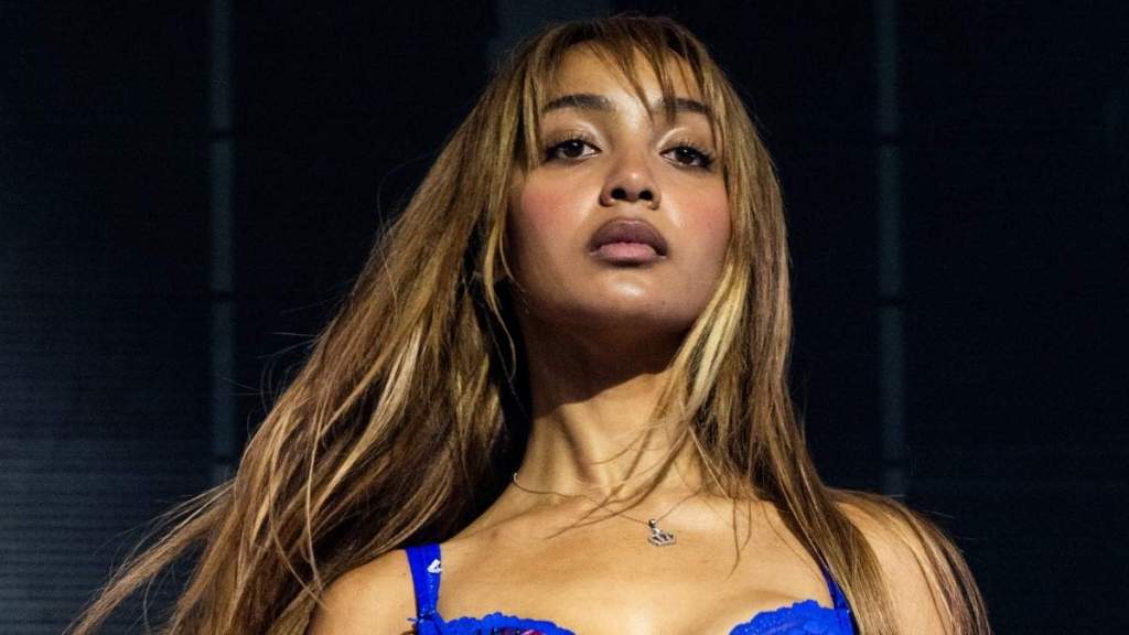 PinkPantheress Drops Jaws in Sheer Tights Paired With Tiny Crop Top for Birthday