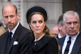 Prince William, Catherine and Prince Andrew