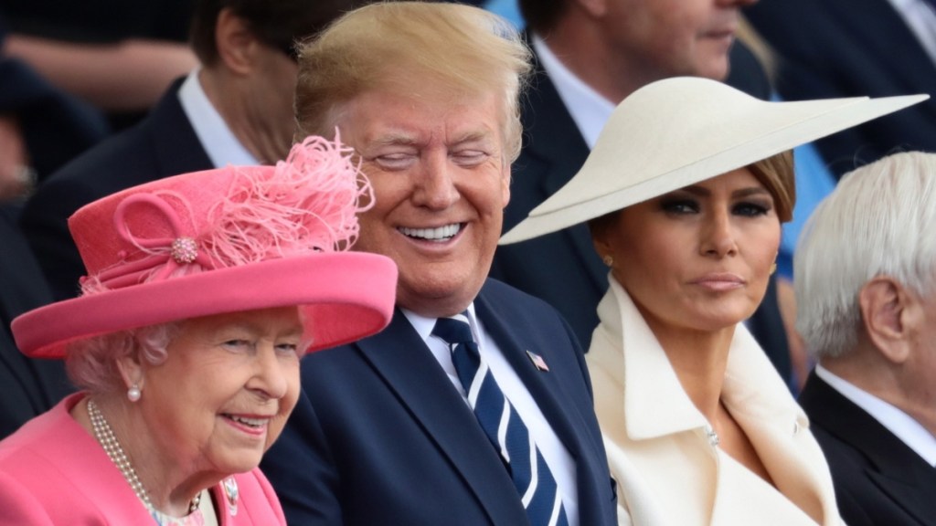 Queen Elizabeth book Melania Trump