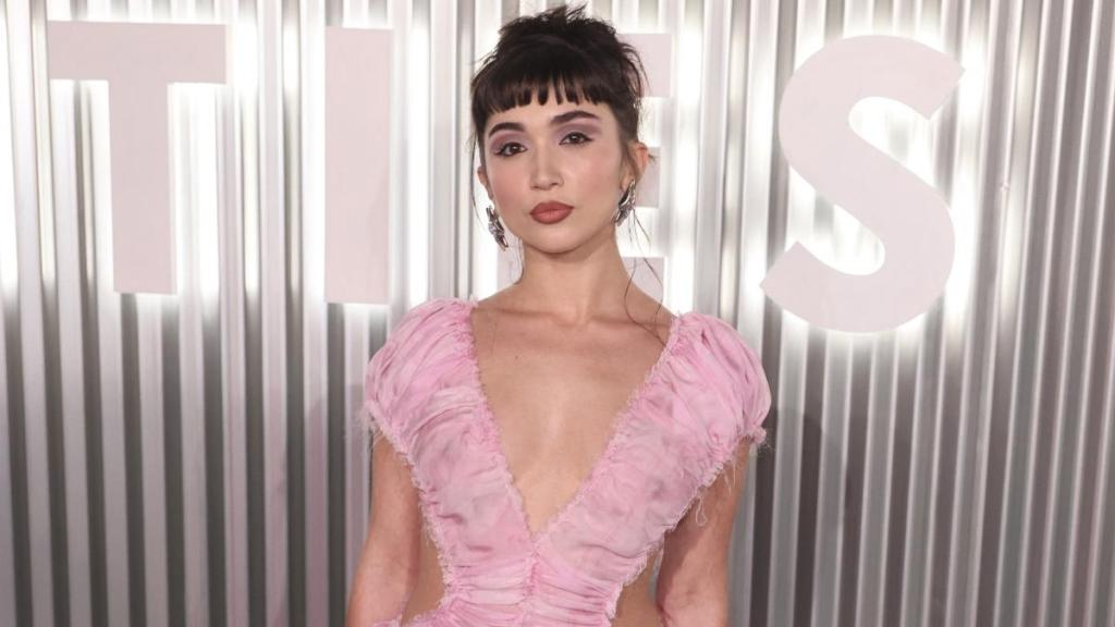 Rowan Blanchard Wows in All-White Sheer Lace Top Look Amid New Series Debut