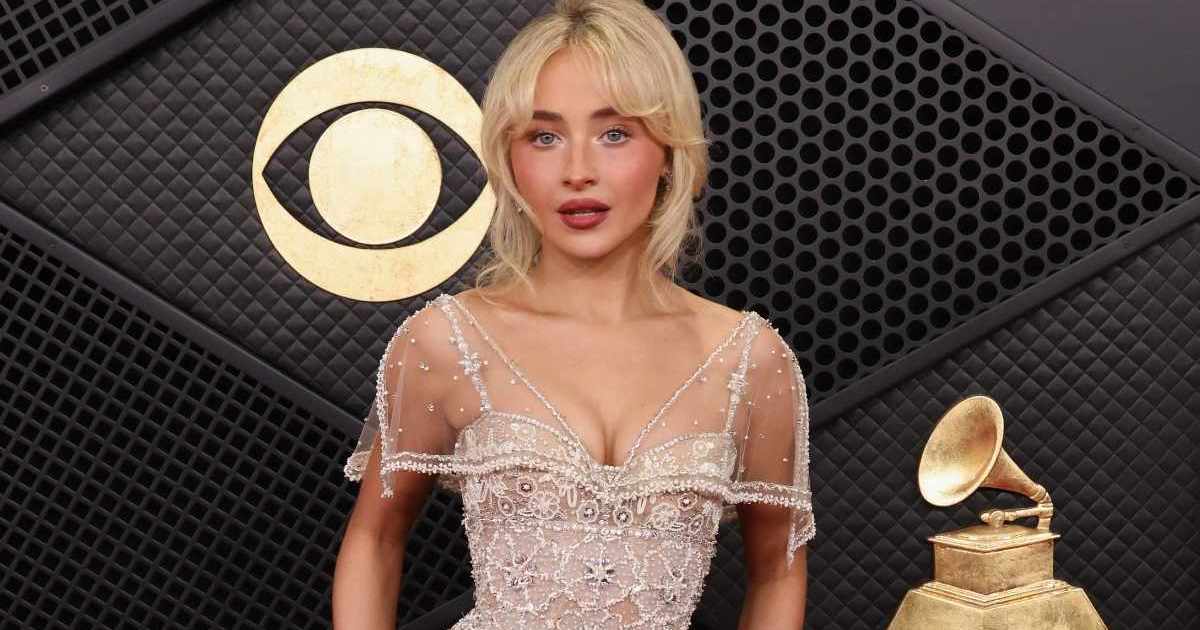 Sabrina Carpenter Goes Fully Sheer Over Lacy Bikini for 'House Tour' MV