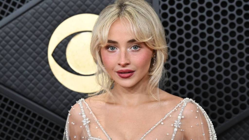 Bikini-Clad Sabrina Carpenter Lounges Upside Down for Perfect Magazine