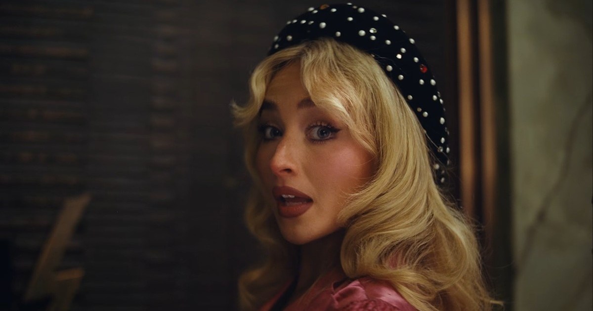 Sabrina Carpenter’s Pink Bikini Comes With a Lacy Twist for New Music Video