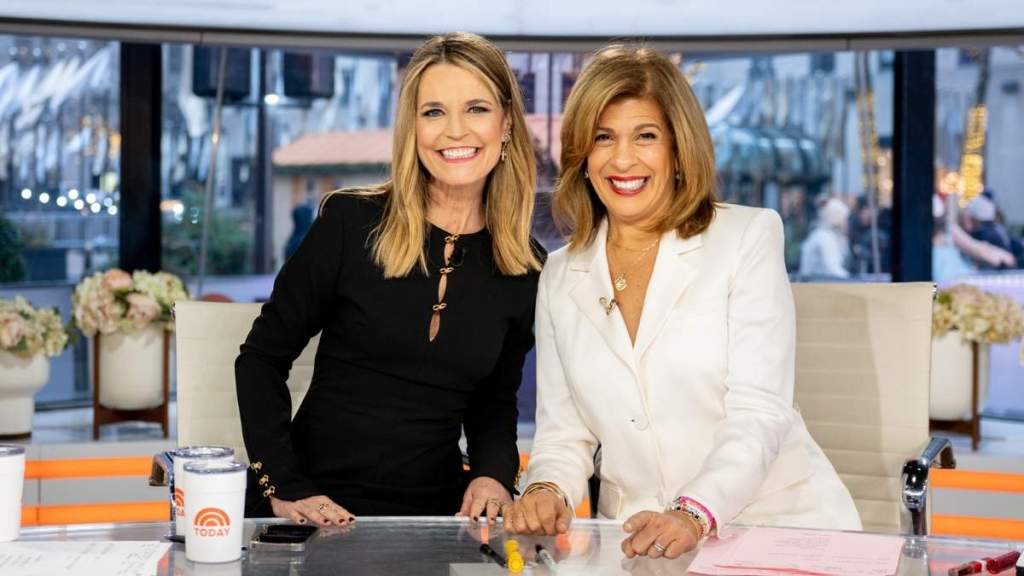 Savannah Guthrie and Hoda Kotb