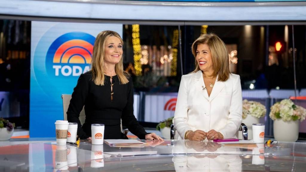 Savannah Guthrie and Hoda Kotb
